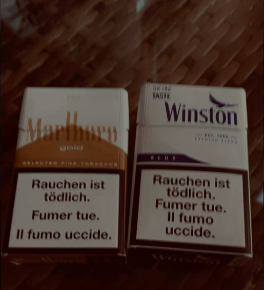  Marlboro Oro y Winston Azul