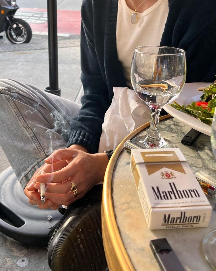 Marlboro Gold cigarettes