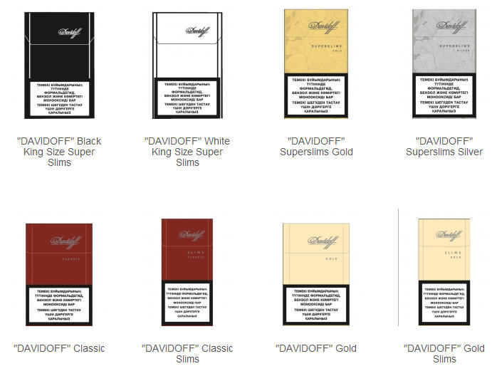 Davidoff cigarettes