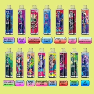 Uwin Crystal 10000 Puffs Vape – Rechargeable, 15 Flavors