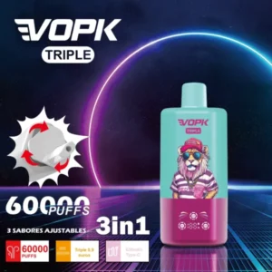 VOPK Tripe 60000 Puffs 3-in-1 Flavors