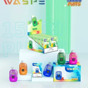 WASPE Vape 15000 Puffs -Rechargeable,Multiple Flavor Options