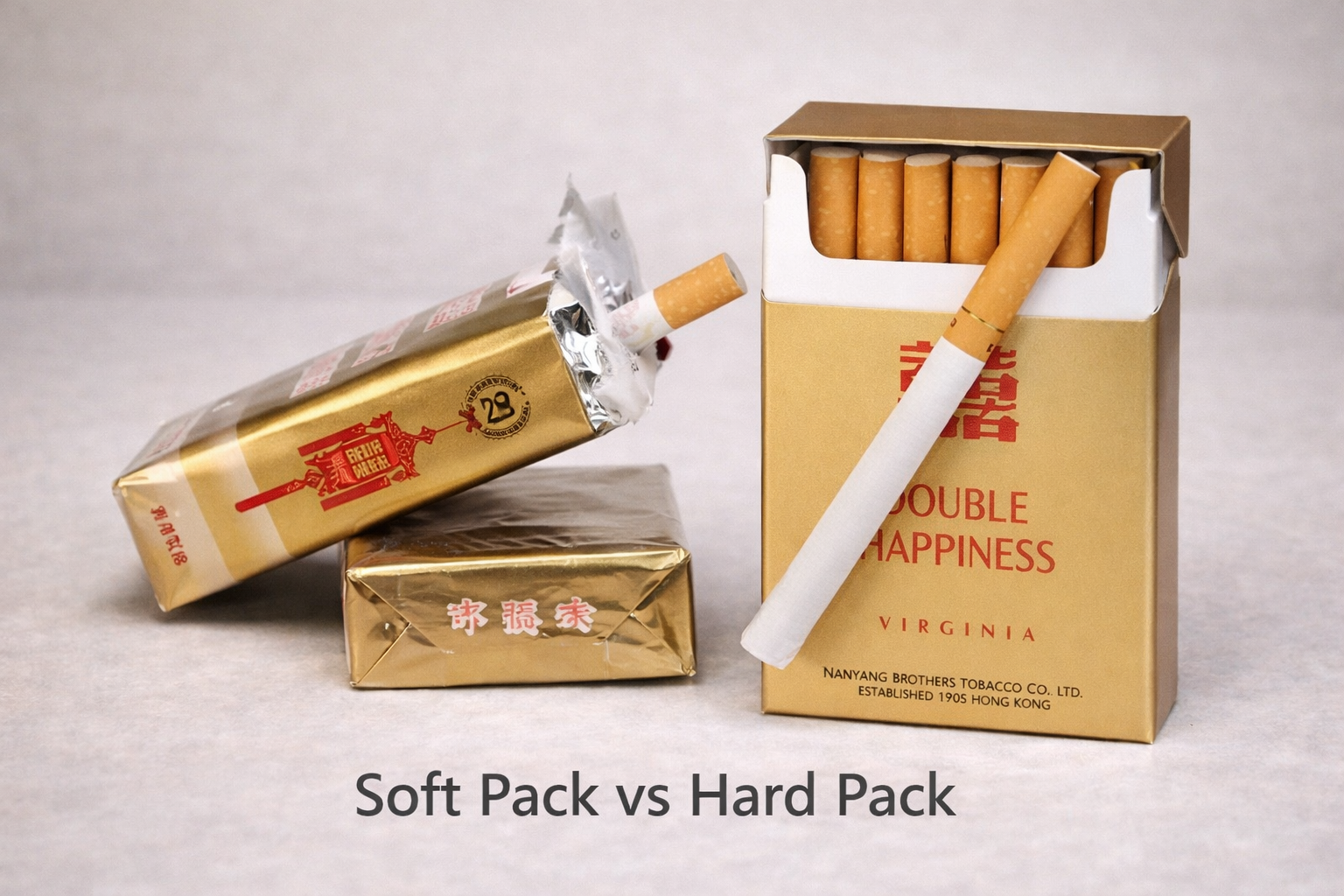 Double Happiness Soft Pack vs Hard Pack: Which Feels Better?