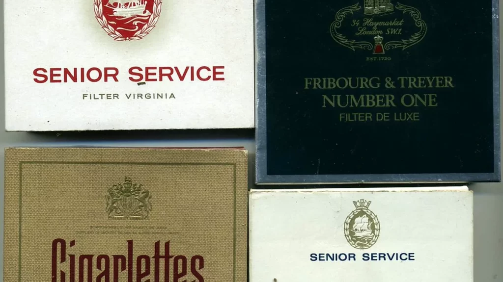 Real cigarette packaging used as a neutral visual reference for Mevius vs Kent comparison